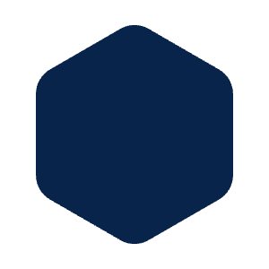 Hexagon Fill Icon from Mingcute Fill Set