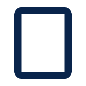 Rectangle Vertical Line Icon from Mingcute Line Set