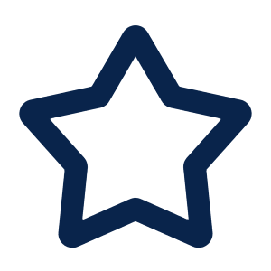Star Line Icon from Mingcute Line Set