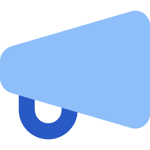 Megaphone 1 Icon from Core Flat Set