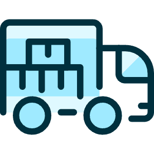 Delivery Truck Cargo Icon from Ultimate Duotone - Free Set