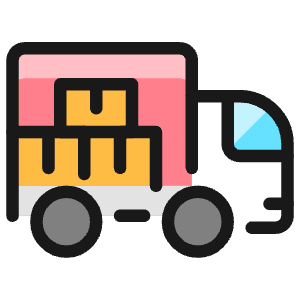 Delivery Truck Cargo Icon from Ultimate Colors - Free Set