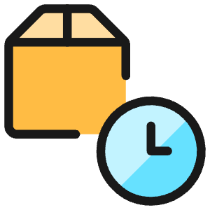 Shipment Clock Icon from Ultimate Colors - Free Set