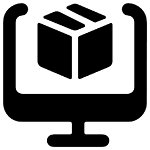 Shipment Online Monitor 1 Icon from Ultimate Bold - Free Set