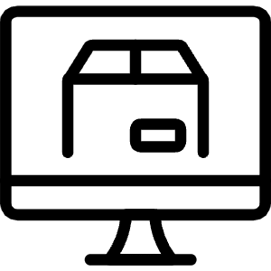 Shipment Online Monitor Icon from Ultimate Light - Free Set