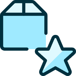 Shipment Star Icon from Ultimate Duotone - Free Set