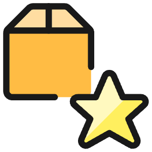 Shipment Star Icon from Ultimate Colors - Free Set