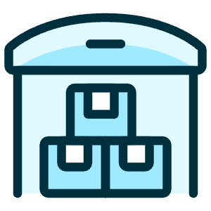 Warehouse Storage 2 Icon from Ultimate Duotone - Free Set