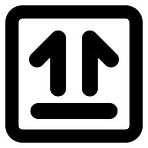 Box Sign Icon from Core Remix - Free Set