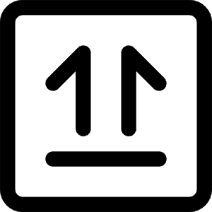 Box Sign Icon from Core Line - Free Set