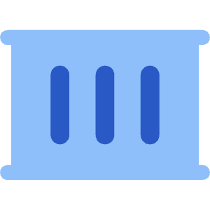 Container Icon from Core Flat - Free Set