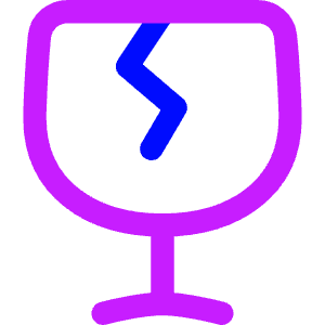 Fragile Icon from Flex Neon - Free Set