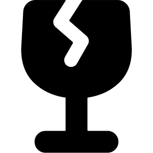 Fragile Icon from Core Solid - Free Set