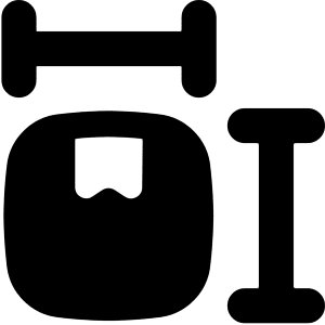 Package Dimension Icon from Flex Solid - Free Set