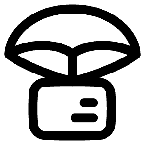 Parachute Drop Icon from Plump Line - Free Set
