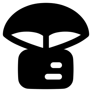 Parachute Drop Icon from Plump Solid - Free Set