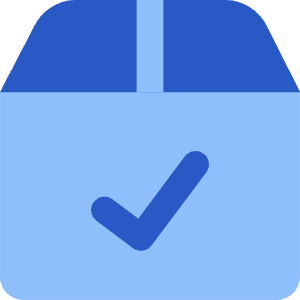 Shipment Check Icon from Core Flat - Free Set