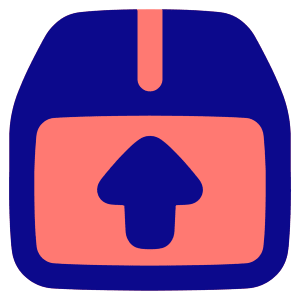 Shipment Upload Icon from Plump Pop - Free Set