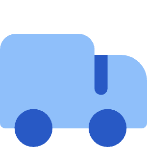 Shipping Truck Icon from Core Flat - Free Set