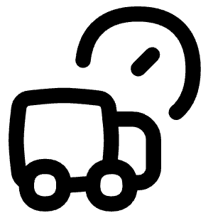 Transfer Truck Time Icon from Flex Line - Free Set