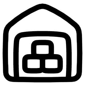 Warehouse 1 Icon from Plump Line - Free Set