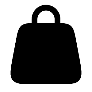 Bag Icon from Solar Bold Set