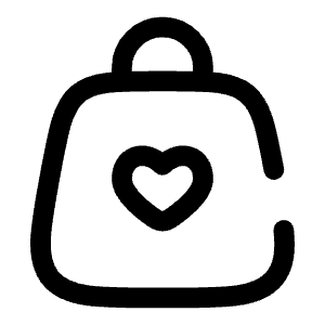 Bag Heart Icon from Solar Broken Set