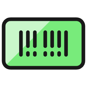 Barcode Icon from Ultimate Colors - Free Set