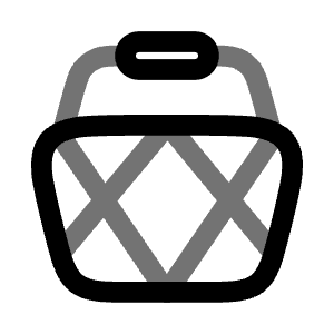 Cart 7 Icon from Solar Line Duotone Set