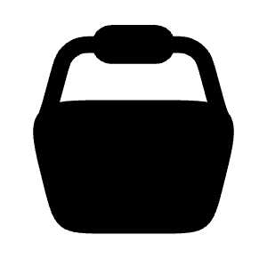 Cart Icon from Solar Bold Set