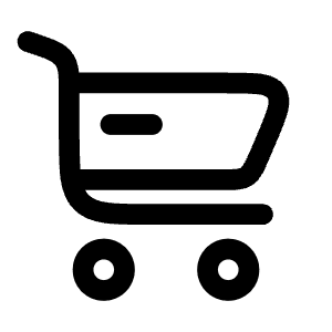 Cart Large Icon from Solar Linear Set