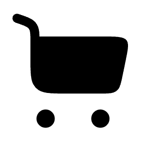 Cart Large Minimalistic Icon from Solar Bold Set