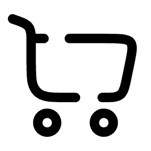 Cart Large Minimalistic Icon from Solar Broken Set