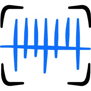 Code Barcode Scan Icon from Freehand Duotone - Free Set