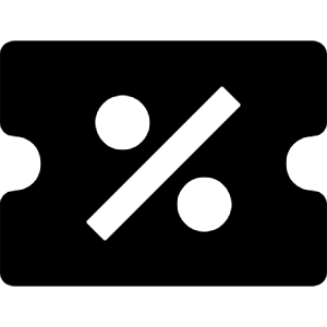 Discount Coupon Icon from Nova Solid - Free Set