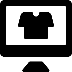 E Commerce Apparel Icon from Ultimate Bold - Free Set