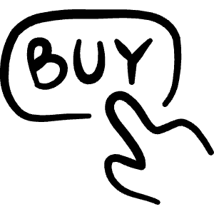 E Commerce Click Buy Icon from Freehand Line - Free Set