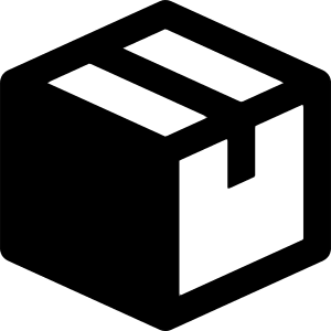Product Box Icon from Nova Solid - Free Set