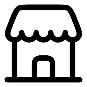 Shop 2 Icon from Solar Linear Set