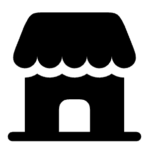 Shop 2 Icon from Solar Bold Set