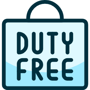 Shopping Bag Duty Free Icon from Ultimate Duotone - Free Set