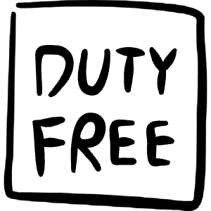 Shopping Bag Duty Free Icon from Freehand Line - Free Set