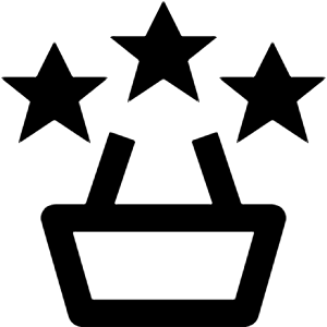 Shopping Basket Rating Icon from Nova Line - Free Set