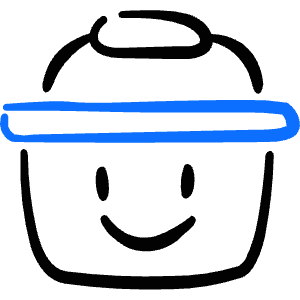 Shopping Basket Smile 1 Icon from Freehand Duotone - Free Set