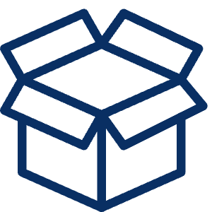 Delivery Package Open Icon from Cyber Line - Free Set