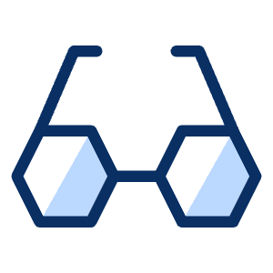 Glasses 4 Icon from Cyber Duotone - Free Set