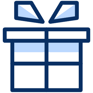 Present Box Icon from Cyber Duotone - Free Set
