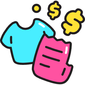 Refund Product Reciept Icon from Stickies Colors - Free Set