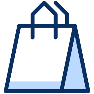 Shopping Bag Icon from Cyber Duotone - Free Set