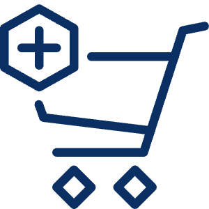 Shopping Cart Add Icon from Cyber Line - Free Set